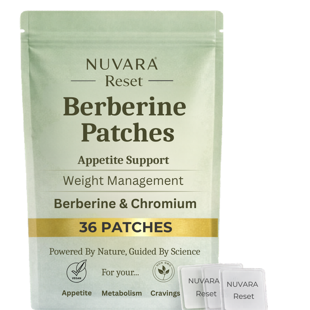 NUVARA® Reset Berberine Metabolism & Weight Support Patch (36 Patches)
